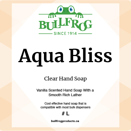 Aqua Bliss front label image